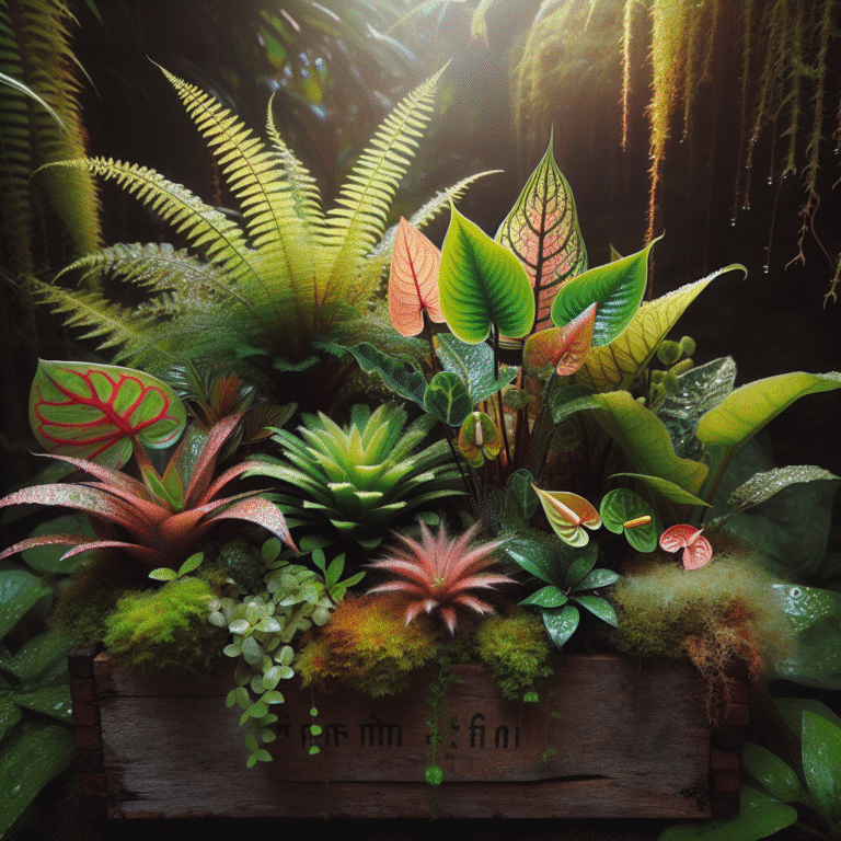 tropical plants that thrive in small gardens