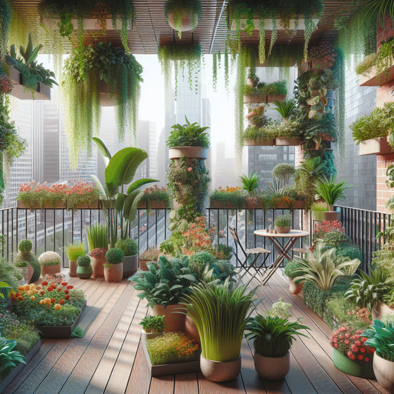 maximizing space with permanent balcony planters for urban living