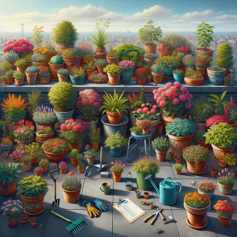 essential checklist for starting a rooftop container garden