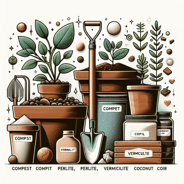 top tips for creating a lightweight potting mix for container gardening