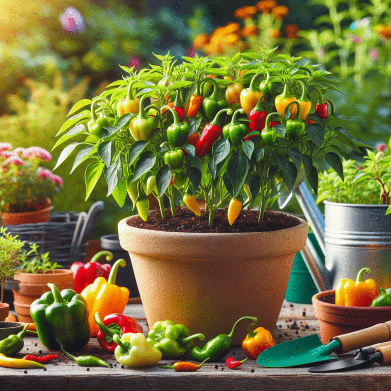 ideal dwarf peppers for container gardening