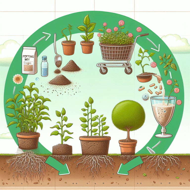 the life cycle of potting mix: understanding depletion