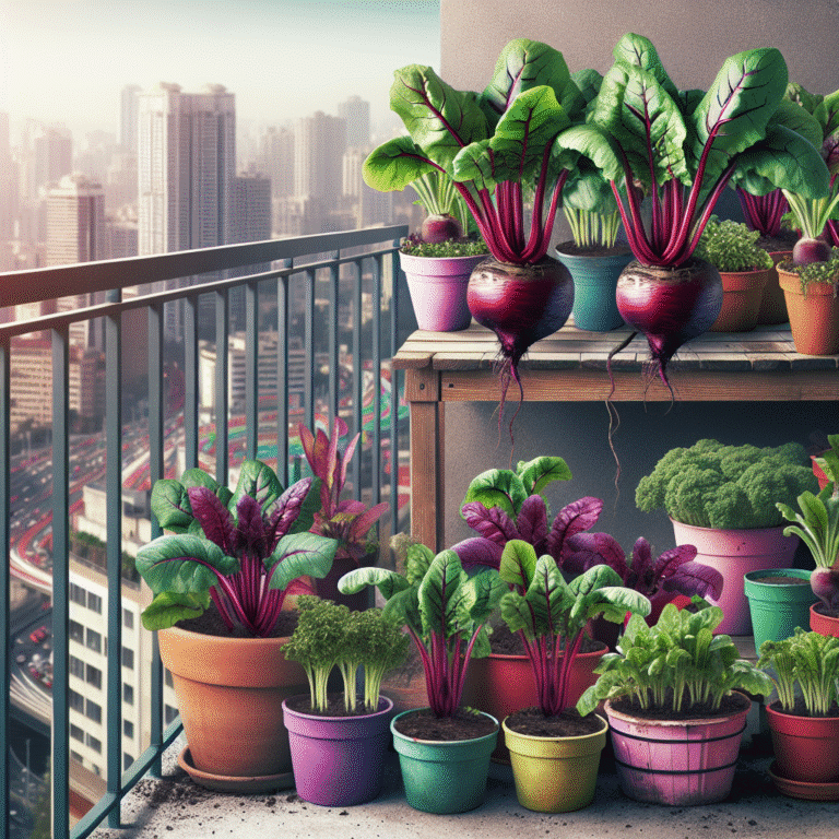 nutritious dwarf beets suitable for urban balconies
