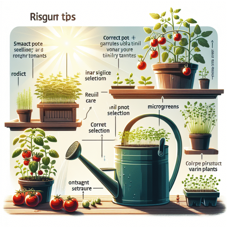 essential tips for growing dwarf vegetables in confined areas