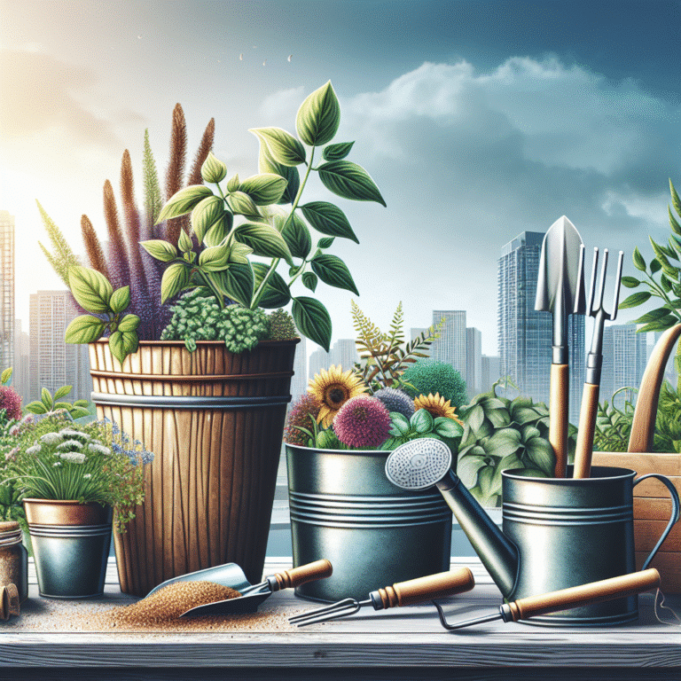 how to make your own lightweight potting mix for thriving balcony gardens