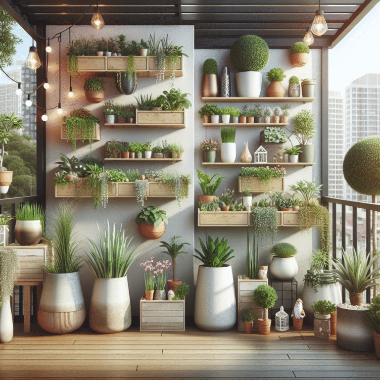 using self-watering planters for small space balcony gardens