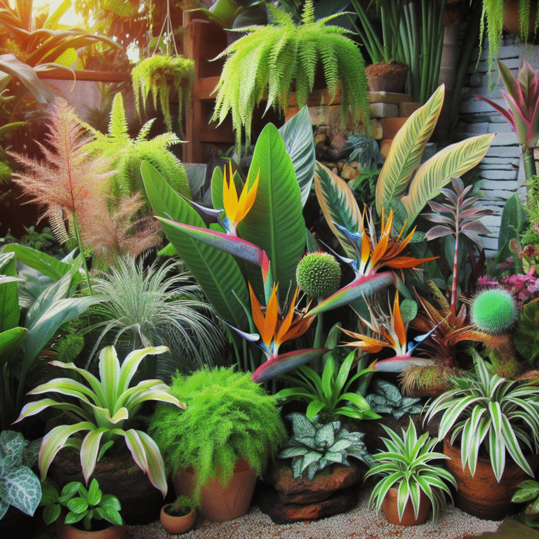 tropical plants that thrive in small gardens