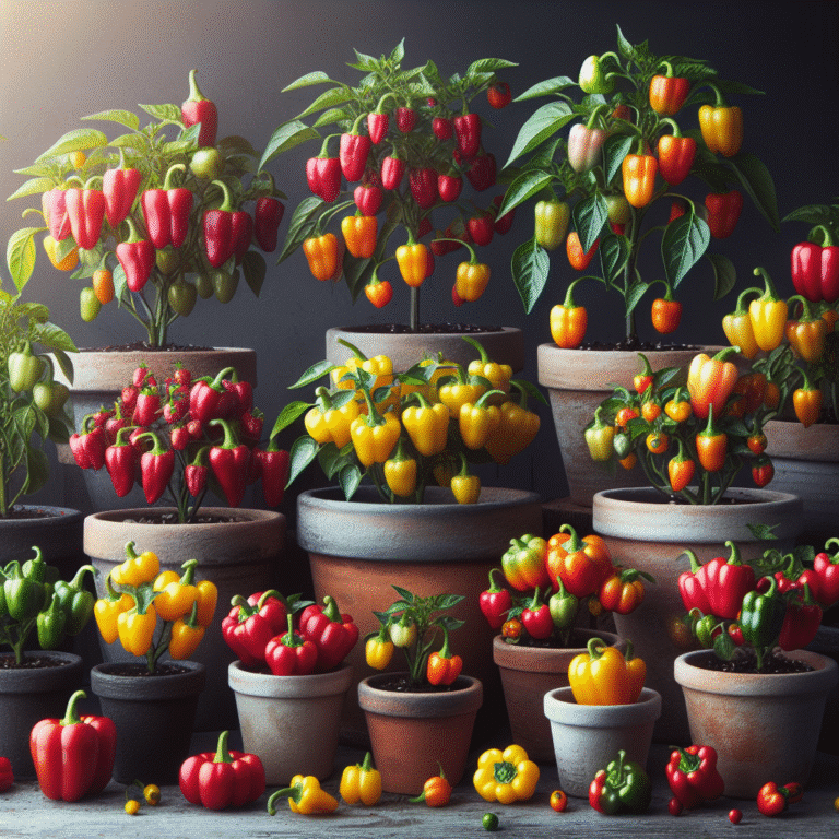 ideal dwarf peppers for container gardening