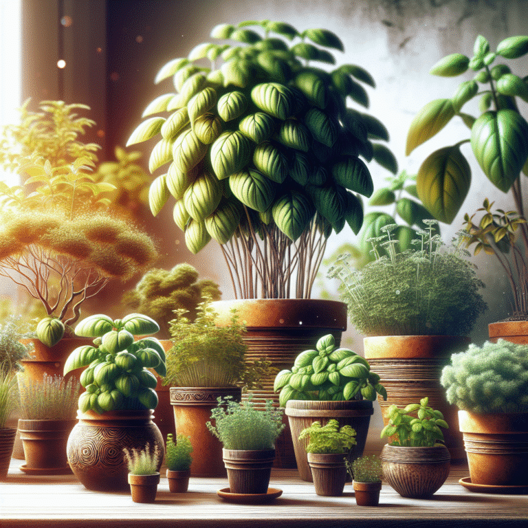 compact herbs that flourish in small pots