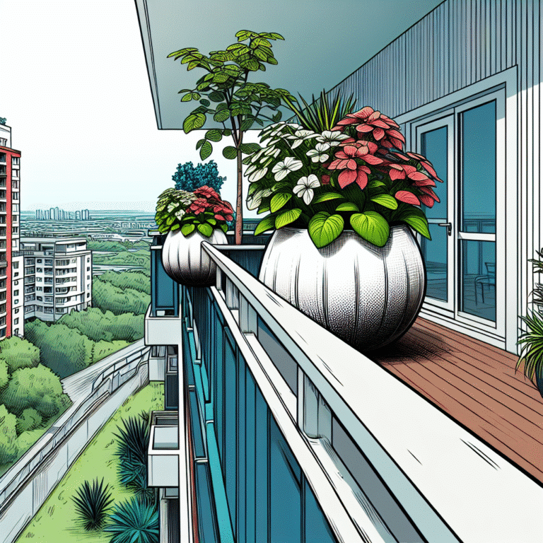 lightweight potting mixes to reduce apartment balcony weight stress